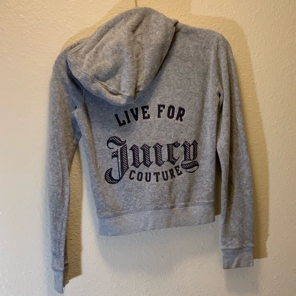 Juicy Couture- Girl’s Zip Up Hoodie - Picture 1 of 5